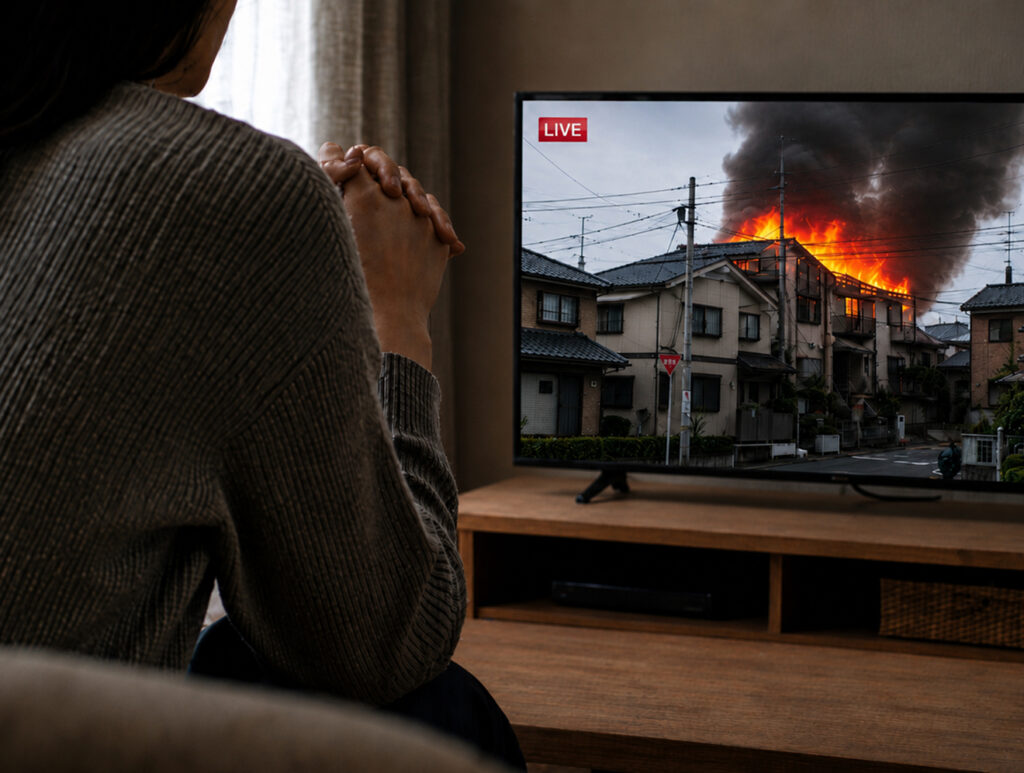 火事のあと、買い戻せないものがあります。